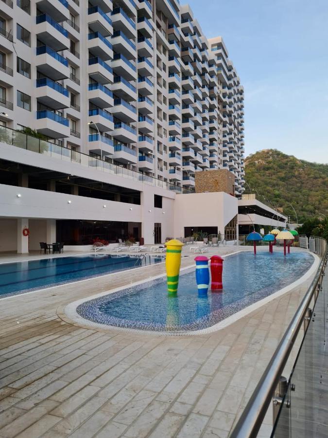 Apartamento En Samaria Club De Playa Privada Salida Directa Al Mar En Pozos Colorados Cerca A Zazue, Estelar, Playa Bello Horizonte, Cabo Tortuga #1 Santa Marta  Esterno foto