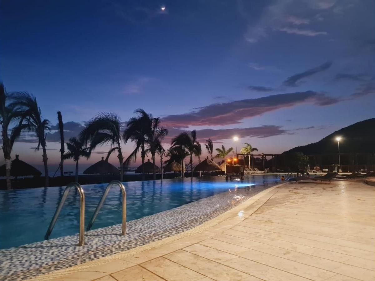 Apartamento En Samaria Club De Playa Privada Salida Directa Al Mar En Pozos Colorados Cerca A Zazue, Estelar, Playa Bello Horizonte, Cabo Tortuga #1 Santa Marta  Esterno foto