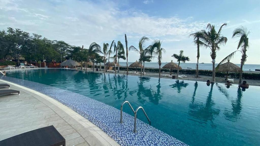 Apartamento En Samaria Club De Playa Privada Salida Directa Al Mar En Pozos Colorados Cerca A Zazue, Estelar, Playa Bello Horizonte, Cabo Tortuga #1 Santa Marta  Esterno foto